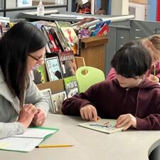 Reading with Mrs. Brennan